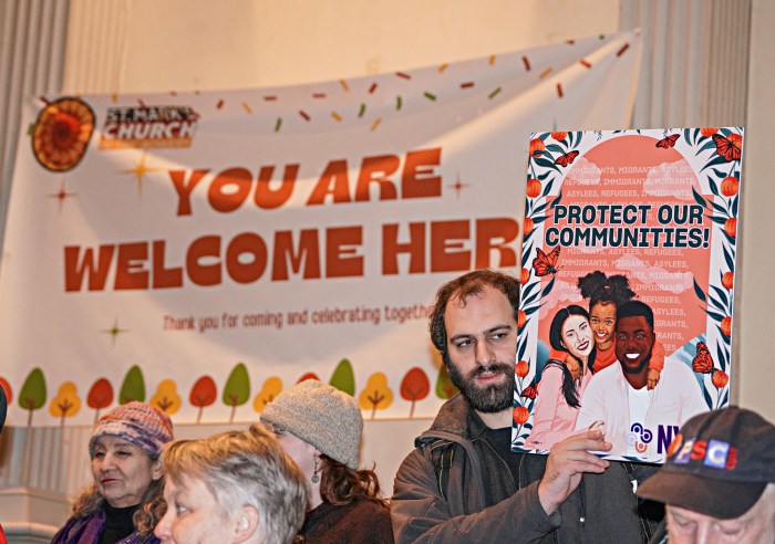 Immigrants rally in East Village over ICE raids