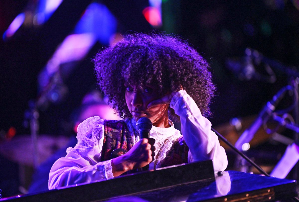 esperanza spalding performs at Blue Note Jazz Club on the opening night of her artist residency on Feb.18. 2025.