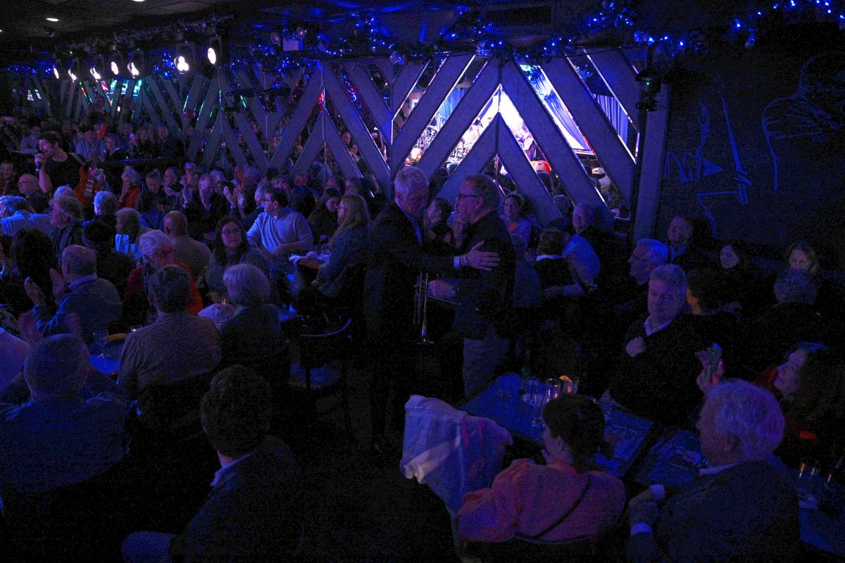 The audience at Blue Note.