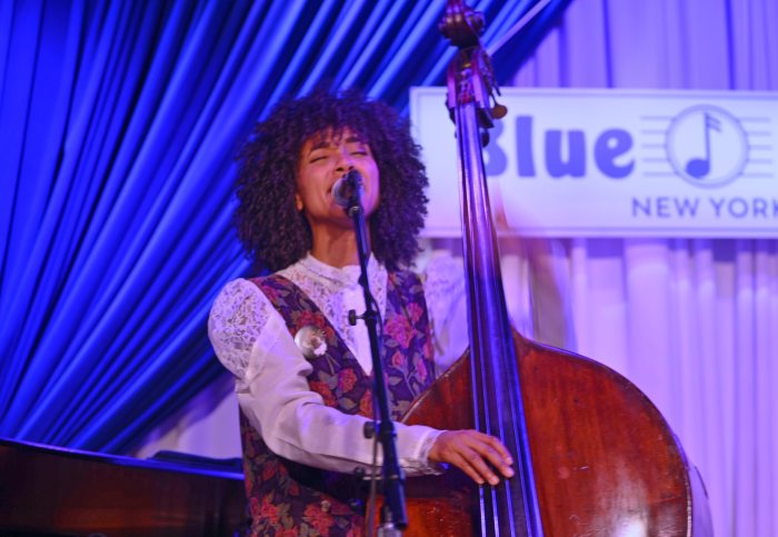 esperanza spalding performs at Blue Note Jazz Club on the opening night of her artist residency on Feb.18. 2025.