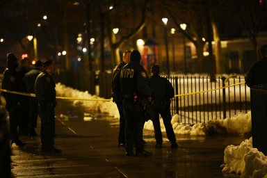 Police investigate Brooklyn scene where man was shot dead