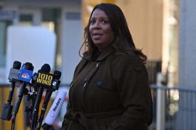 Attorney General Letitia James announced a lawsuit against Elon Musk and the Trump administration on Feb 14.