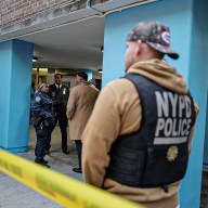 Police at scene of Chelsea shooting