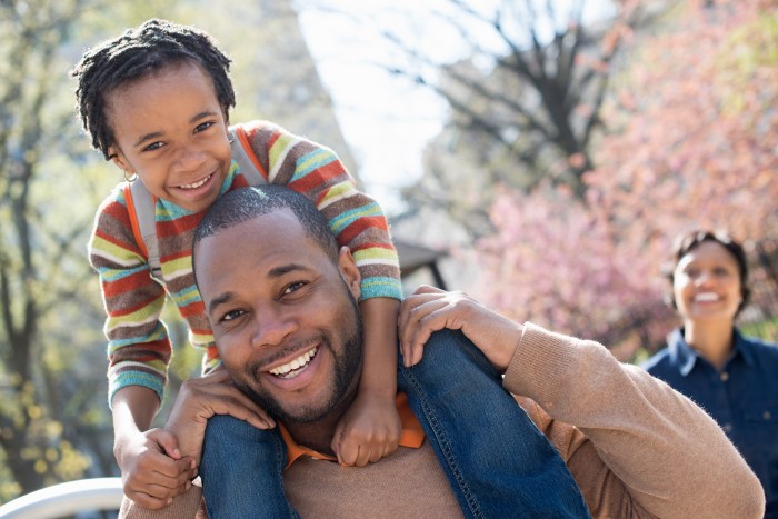 Fatherhood Initiative father and son in NYC