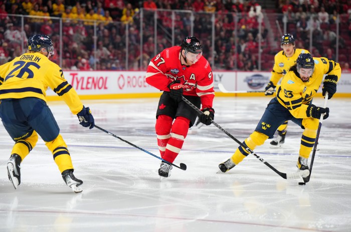 Canada Sweden Mika Zibanejad 4 Nations Face-Off