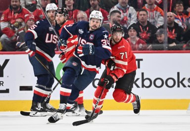 Auston Mattehws USA Canada 4 Nations Face-Off