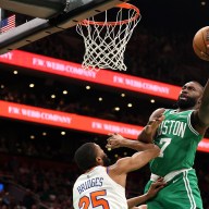 Knicks Celtics Jaylen Brown