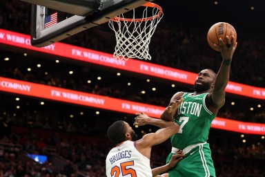 Knicks Celtics Jaylen Brown