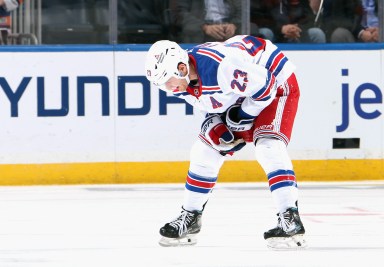 Adam Fox injury Rangers Islanders