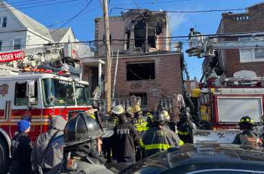 Scene of deadly Brooklyn fire