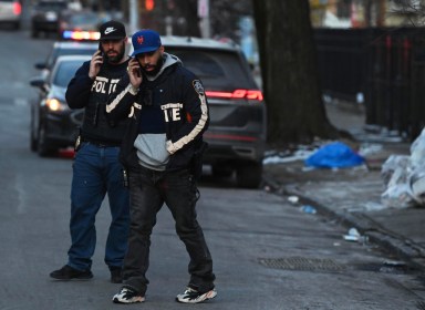 Bronx crime scene