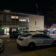 Scene of Queens police shooting at precinct