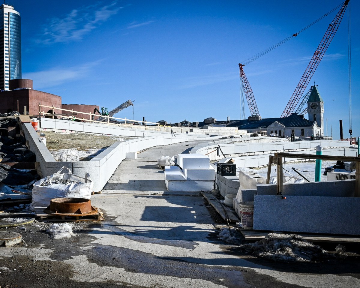 Part of Lower Manhattan resiliency project to guard against climate change