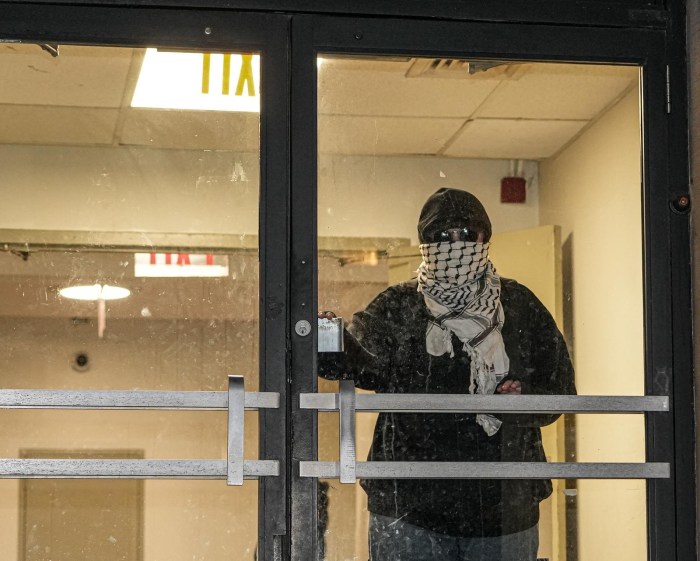 Pro-Palestine students have reportedly forced their way into Barnard College’s Milbank Hall and have assaulted a staff member, law enforcement sources reported.