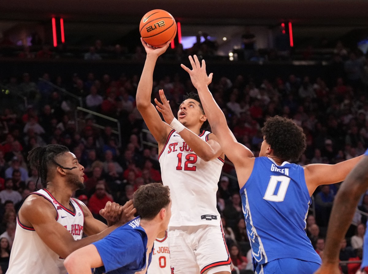 RJ Luis St. John's Creighton Big East Championship