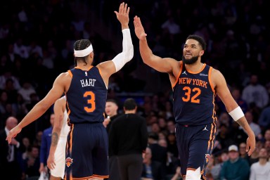 Josh Hart Karl-Anthony Towns Knicks