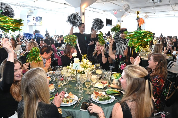 Women enjoying Tribeca luncheon for Hudson River Park