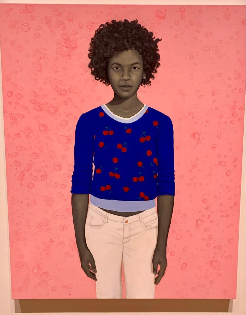 Light is easy to love by Amy Sherald, 2017