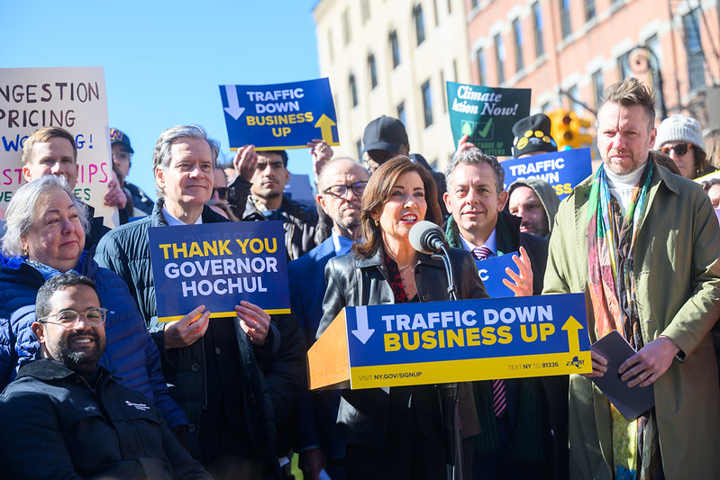 Hochul touts congestion pricing success following Trump admin extending deadline to shut down program by 30 days