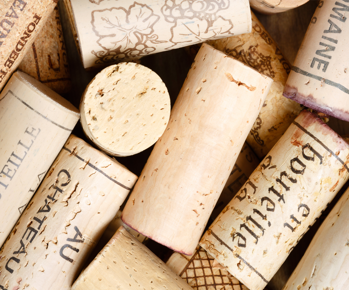 Wine corks at Il Mulino Prime