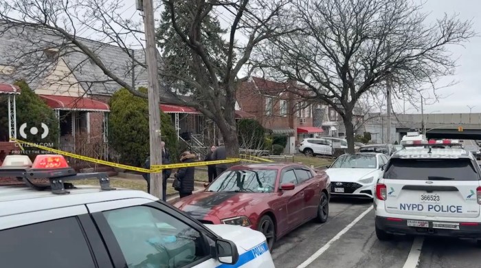 Two people were found dead inside a Queens home on Saturday afternoon, police reported.