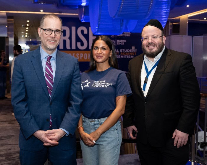 Three people at Manhattan summit on how to protect Jewish students from antisemitism