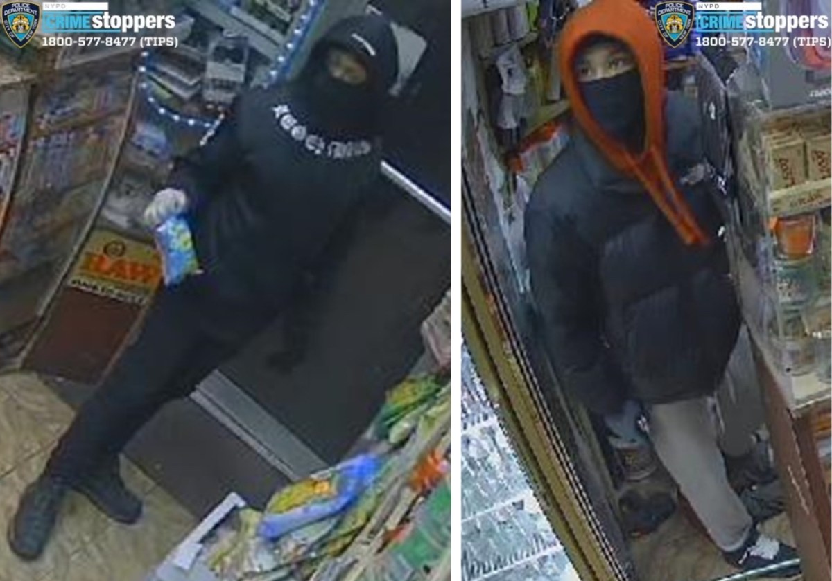 Masked armed men in Manhattan wanted for violent robbery at grocery ...