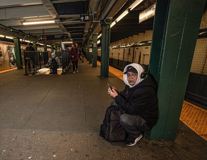 people inside a subway station