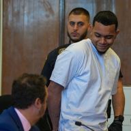 Migrant convicted in Times Square brawl smiles during sentencing